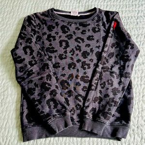 Medium Scamp & Dude Leopard Print Sweatshirt